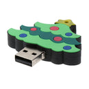 Novelty Cute Christmas Tree Shaped USB 2.0 Flash Drive Memory Stick Thumb Pendrives 32GB
