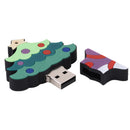 Novelty Cute Christmas Tree Shaped USB 2.0 Flash Drive Memory Stick Thumb Pendrives 256GB