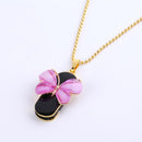 Fashion Bling Jewelry Crystal Butterfly USB 2.0 Super Speed USB Flash Drive U Disk for Girls Women 128GB