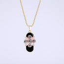 Luxury Jewelry Flowers + Leaf USB Flash Drive Thumb Pen Drive and Necklace Pendent For Data Storage 32GB