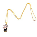 Luxury Jewelry Flowers + Leaf USB Flash Drive Thumb Pen Drive and Necklace Pendent For Data Storage 128GB