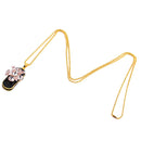 Luxury Jewelry Flowers + Leaf USB Flash Drive Thumb Pen Drive and Necklace Pendent For Data Storage 128GB