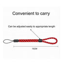 Adjustable Hand Wrist Lanyard Strap String for USB Flash Drives, Keys, Keychains, ID Name Tag Badge Holders and other Portable Items - Red