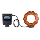 SL-102 LED Macro Ring Flash Light Lamp Adapter Mount and 8pcs Adapter Rings for Canon Nikon Olympus Camcorder