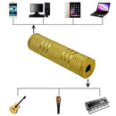 3.5mm Stereo Jack to 3.5mm Audio Female/ Female Coupler Metal 3.5mm Audio Adapter