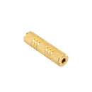 3.5mm Stereo Jack to 3.5mm Audio Female/ Female Coupler Metal 3.5mm Audio Adapter