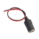 Waterproof Car Motorcycle Charger Power Cigarette Lighter Female Socket Adapter Converter + 1Feet/30cm Extension Cable, 10A