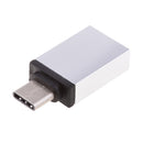 USB C Adapter, USB-C to USB-A 3.0 Adapter for USB Type-C Devices Including Galaxy S8, MacBook Pro, ChromeBook Pixel, Nexus 5X, Nexus 6P, Nokia N1 Tablet and More Silver