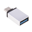 USB C Adapter, USB-C to USB-A 3.0 Adapter for USB Type-C Devices Including Galaxy S8, MacBook Pro, ChromeBook Pixel, Nexus 5X, Nexus 6P, Nokia N1 Tablet and More Silver
