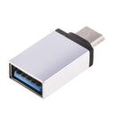 USB C Adapter, USB-C to USB-A 3.0 Adapter for USB Type-C Devices Including Galaxy S8, MacBook Pro, ChromeBook Pixel, Nexus 5X, Nexus 6P, Nokia N1 Tablet and More Silver