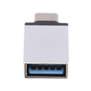 USB C Adapter, USB-C to USB-A 3.0 Adapter for USB Type-C Devices Including Galaxy S8, MacBook Pro, ChromeBook Pixel, Nexus 5X, Nexus 6P, Nokia N1 Tablet and More Silver