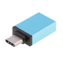 USB C Adapter, USB-C to USB-A 3.0 Adapter for USB Type-C Devices Including Galaxy S8, MacBook Pro, ChromeBook Pixel, Nexus 5X, Nexus 6P, Nokia N1 Tablet and More Blue