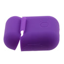 Wireless Bluetooth Headsets Case, Shockproof Silicone Protective Cover Skin with Earphone Sports Anti-lost Strap Rope for Apple Airpods Charging Case Purple