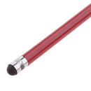 Useful Touch Stylus Pen with Two Uses, for Capacitive and Resistive Touch Screen Universal Touch Screen Stylus Pen Red