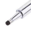 Lipstick-Shaped Mini Size Easy-Carry Touch Stylus Pen with Two Uses, for Capacitive Touch Screen Universal Touch Screen Stylus Pen, and Ballpiont Pen White