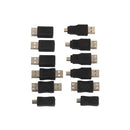 12 in 1 OTG Adapter Set Converter Connector Micro USB / USB A / Mini 5Pin Male , Female