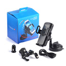 Magnetic Wireless Charger, QI Wireless Charging Air Vent Car Mount and Suction Cup Holder for Qi-Enabled Devices