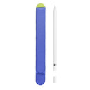 Elastic Stylus Case Cover Sleeve Pouch Bag Holder Adhensive Sticker Accessory For Apple iPad Pro Pencil Pen Blue