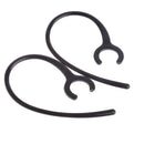 10pcs Ear Hooks For Motorola Plantronics Headset Spare Earhooks Earloop Clip 8.5mm Black