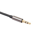 3.3FT Aux Audio 3.5mm Stereo Male to 2 RCA Y Cable Double-Shielde For Phone iPod MP3 Tablet Hi-Fi Black