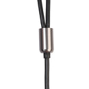 3.3FT Aux Audio 3.5mm Stereo Male to 2 RCA Y Cable Double-Shielde For Phone iPod MP3 Tablet Hi-Fi Black