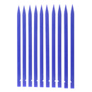 10 Pack 5.91" Nylon Plastic Spudger Probe Security Opening Pry Bar for iPhone iPad Samsung Cell Phone Laptop PC LCD Screen Disassembly Blue