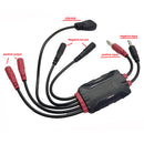 All in 1 Power Hub Overvoltage Protection Extender Cable for iPhone 5 6 7 Plus Samsung Galaxy