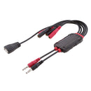 All in 1 Power Hub Overvoltage Protection Extender Cable for iPhone 5 6 7 Plus Samsung Galaxy
