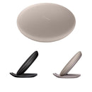 Fast Wireless Charger, QI Wireless Quick Charging Stand Pad for iPhone X /8/8 Plus Samsung Galaxy Note 8 S8/S8 Plus S7/S7 Edge Note 5 S6 Edge Beige