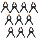 10Pack 2inch A Type Plastic Clip Fixture for Cell Phone Tablet Glued Screen Fastening Clamp Non-slip Silicone Handle Repair Tools