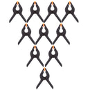 10Pack 4.3inch A Type Plastic Clip Fixture for Cell Phone Tablet Glued Screen Fastening Clamp Non-slip Silicone Handle Repair Tools