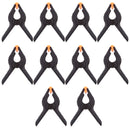10Pack 4.3inch A Type Plastic Clip Fixture for Cell Phone Tablet Glued Screen Fastening Clamp Non-slip Silicone Handle Repair Tools