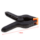 10Pack 4.3inch A Type Plastic Clip Fixture for Cell Phone Tablet Glued Screen Fastening Clamp Non-slip Silicone Handle Repair Tools