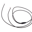 Gold Plated 3.5mm Audio Stereo Repair Headphone Jack Plug Replacement Solder Cable DIY Black