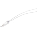 Transparent 3.5mm Plug Crystal Braided Headphone Earphone Audio Repair Cable DIY 1.2m