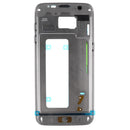 Middle Frame Replacement Part with Volume and On/Off Buttons NO LCD Screen for Samsung Galaxy S7 Edge G935 Blue