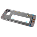 Middle Frame Replacement Part with Volume and On/Off Buttons NO LCD Screen for Samsung Galaxy S7 Edge G935 Gold