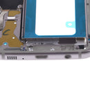Middle Frame Replacement Part with Volume and On/Off Buttons NO LCD Screen for Samsung Galaxy S7 Edge G935 Gold