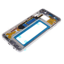 Middle Frame Replacement Part with Volume and On/Off Buttons NO LCD Screen for Samsung Galaxy S7 Edge G935 White