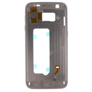 Middle Frame Replacement Part with Volume and On/Off Buttons NO LCD Screen for Samsung Galaxy S7 G935 Gold