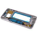 Middle Frame Replacement Part with Volume and On/Off Buttons NO LCD Screen for Samsung Galaxy S7 G935 Gold