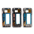 Middle Frame Replacement Part with Volume and On/Off Buttons NO LCD Screen for Samsung Galaxy S7 G935 Gold