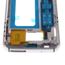 Middle Frame Replacement Part with Volume and On/Off Buttons NO LCD Screen for Samsung Galaxy S7 G935 White