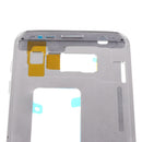 Middle Frame Replacement Part with Volume and On/Off Buttons NO LCD Screen for Samsung Galaxy S7 G935 White