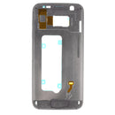 Middle Frame Replacement Part with Volume and On/Off Buttons NO LCD Screen for Samsung Galaxy S7 G935 White