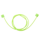 Silicone Anti-lost Headset Loop Strap String Rope Connector for Apple AirPods Headphones Green