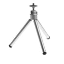 Mini Adjustable Tabletop Tripod Mount for Smartphone GoPro Stabilizer Silver