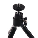 Foldable 5 Section Desk Tripod Stand for Micro-Projection,Smartphone,Small Digital Cameras (not DSLRs),GoPro Devices,Imaging Devices Black