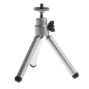 5 Section Camera Tripod Portable Aluminium Monopod With 360 Degree Ball Head and 90-Degree Tilt for Small Digital Cameras Silver
