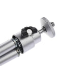 5 Section Camera Tripod Portable Aluminium Monopod With 360 Degree Ball Head and 90-Degree Tilt for Small Digital Cameras Silver